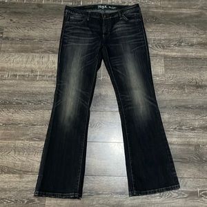 Womens Rock 47 ultra low trouser by Wrangler size 7x32